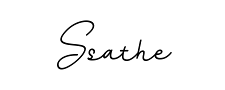Upgrade your professional image with Ssathe signature created with BallpointsItalic-DORy9 font. Fast, free, and watermark-free download. Ssathe signature style 11 images and pictures png