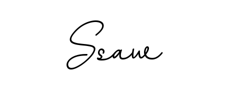 Designed for modern professionals: Ssaw name signature crafted with BallpointsItalic-DORy9 script. Ready for digital PDF workflows. Ssaw signature style 11 images and pictures png