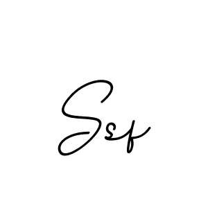 Design your own signature with our free online signature maker. With this signature software, you can create a handwritten (BallpointsItalic-DORy9) signature for name Ssf. Ssf signature style 11 images and pictures png