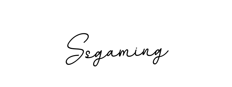 Create a beautiful signature design for name Ssgaming. With this signature (BallpointsItalic-DORy9) fonts, you can make a handwritten signature for free. Ssgaming signature style 11 images and pictures png