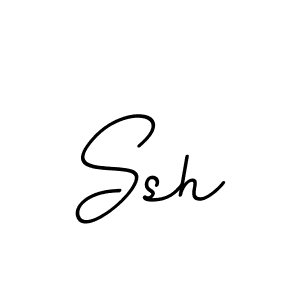 You should practise on your own different ways (BallpointsItalic-DORy9) to write your name (Ssh) in signature. don't let someone else do it for you. Ssh signature style 11 images and pictures png