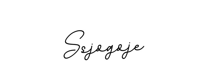 It looks lik you need a new signature style for name Ssjogoje. Design unique handwritten (BallpointsItalic-DORy9) signature with our free signature maker in just a few clicks. Ssjogoje signature style 11 images and pictures png