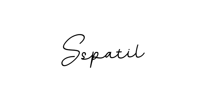 Make a beautiful signature design for name Sspatil. With this signature (BallpointsItalic-DORy9) style, you can create a handwritten signature for free. Sspatil signature style 11 images and pictures png