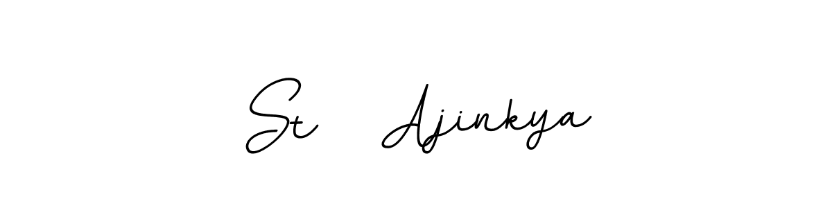 St   Ajinkya stylish signature style. Best Handwritten Sign (BallpointsItalic-DORy9) for my name. Handwritten Signature Collection Ideas for my name St   Ajinkya. St   Ajinkya signature style 11 images and pictures png