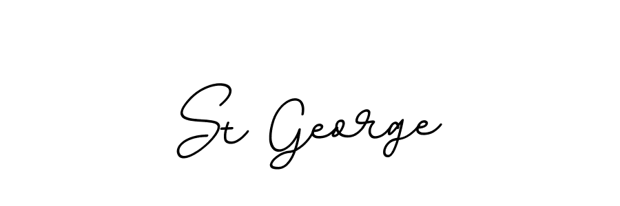 This is the best signature style for the St George name. Also you like these signature font (BallpointsItalic-DORy9). Mix name signature. St George signature style 11 images and pictures png