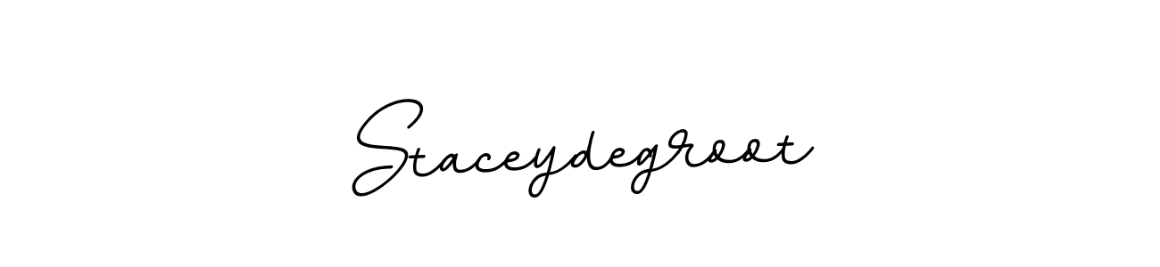 Use a signature maker to create a handwritten signature online. With this signature software, you can design (BallpointsItalic-DORy9) your own signature for name Staceydegroot. Staceydegroot signature style 11 images and pictures png