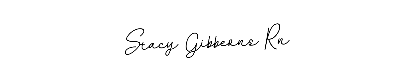 Also You can easily find your signature by using the search form. We will create Stacy Gibbeons Rn name handwritten signature images for you free of cost using BallpointsItalic-DORy9 sign style. Stacy Gibbeons Rn signature style 11 images and pictures png