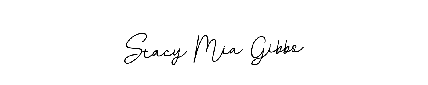 Stacy Mia Gibbs stylish signature style. Best Handwritten Sign (BallpointsItalic-DORy9) for my name. Handwritten Signature Collection Ideas for my name Stacy Mia Gibbs. Stacy Mia Gibbs signature style 11 images and pictures png