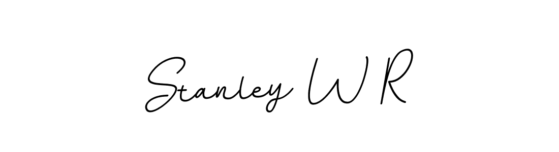 How to Draw Stanley W R signature style? BallpointsItalic-DORy9 is a latest design signature styles for name Stanley W R. Stanley W R signature style 11 images and pictures png