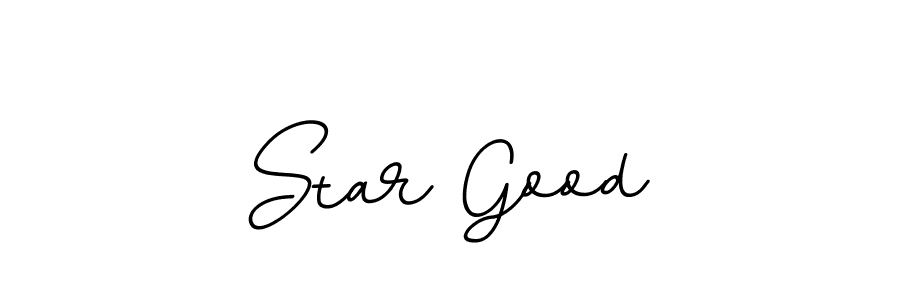 You should practise on your own different ways (BallpointsItalic-DORy9) to write your name (Star Good) in signature. don't let someone else do it for you. Star Good signature style 11 images and pictures png