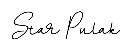 A sleek calligraphic signature for name Star Pulak utilizing BallpointsItalic-DORy9 styling. Great for adding personal signatures to photos and art. Star Pulak signature style 11 images and pictures png