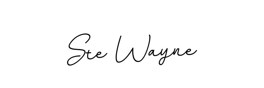 Similarly BallpointsItalic-DORy9 is the best handwritten signature design. Signature creator online .You can use it as an online autograph creator for name Ste Wayne. Ste Wayne signature style 11 images and pictures png