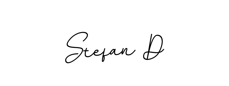The best way (BallpointsItalic-DORy9) to make a short signature is to pick only two or three words in your name. The name Stefan D include a total of six letters. For converting this name. Stefan D signature style 11 images and pictures png