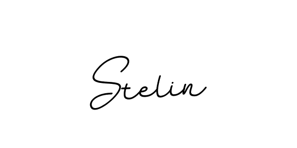 Stelin stylish signature style. Best Handwritten Sign (BallpointsItalic-DORy9) for my name. Handwritten Signature Collection Ideas for my name Stelin. Stelin signature style 11 images and pictures png