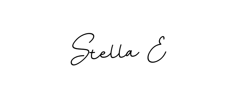 How to Draw Stella E signature style? BallpointsItalic-DORy9 is a latest design signature styles for name Stella E. Stella E signature style 11 images and pictures png