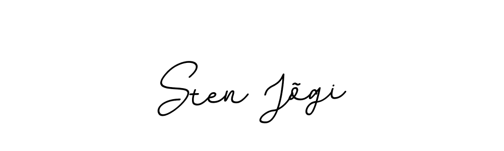 The best way (BallpointsItalic-DORy9) to make a short signature is to pick only two or three words in your name. The name Sten Jõgi include a total of six letters. For converting this name. Sten Jõgi signature style 11 images and pictures png
