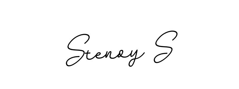 BallpointsItalic-DORy9 is a professional signature style that is perfect for those who want to add a touch of class to their signature. It is also a great choice for those who want to make their signature more unique. Get Stenoy S name to fancy signature for free. Stenoy S signature style 11 images and pictures png
