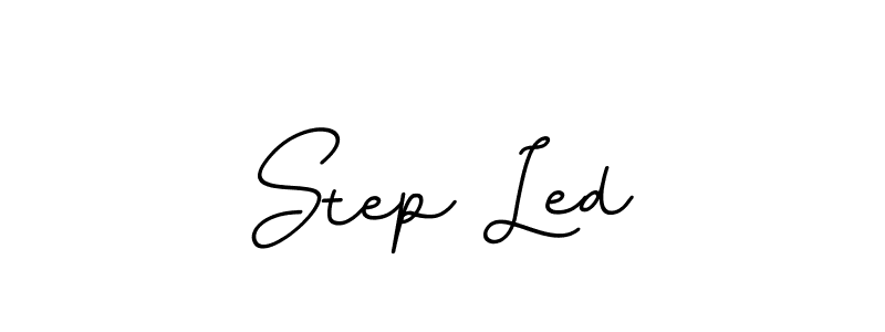 How to make Step Led name signature. Use BallpointsItalic-DORy9 style for creating short signs online. This is the latest handwritten sign. Step Led signature style 11 images and pictures png