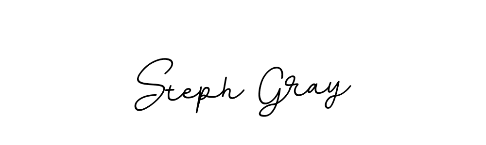 Steph Gray stylish signature style. Best Handwritten Sign (BallpointsItalic-DORy9) for my name. Handwritten Signature Collection Ideas for my name Steph Gray. Steph Gray signature style 11 images and pictures png