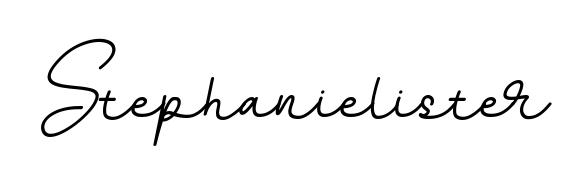 Create a personalized artistic stamp with Stephanielister in BallpointsItalic-DORy9 font. Perfect for visual artists, designers, and influencers. Stephanielister signature style 11 images and pictures png