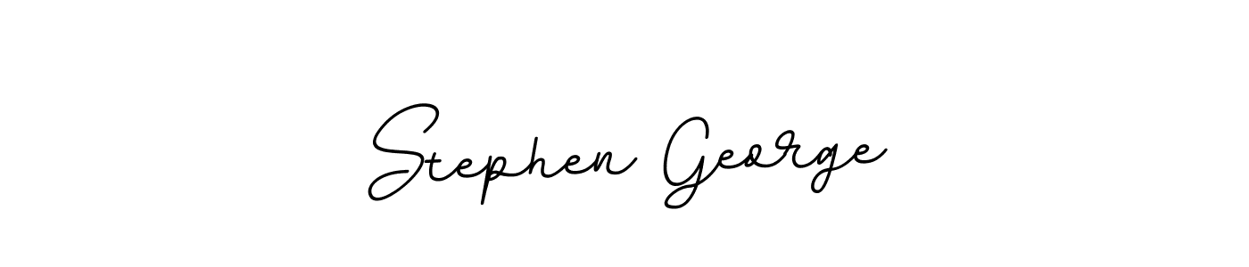 This is the best signature style for the Stephen George name. Also you like these signature font (BallpointsItalic-DORy9). Mix name signature. Stephen George signature style 11 images and pictures png