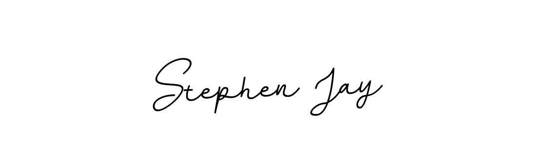 The best way (BallpointsItalic-DORy9) to make a short signature is to pick only two or three words in your name. The name Stephen Jay include a total of six letters. For converting this name. Stephen Jay signature style 11 images and pictures png