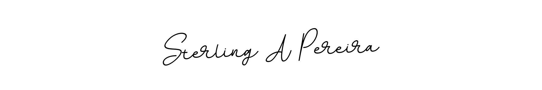 Also we have Sterling A Pereira name is the best signature style. Create professional handwritten signature collection using BallpointsItalic-DORy9 autograph style. Sterling A Pereira signature style 11 images and pictures png