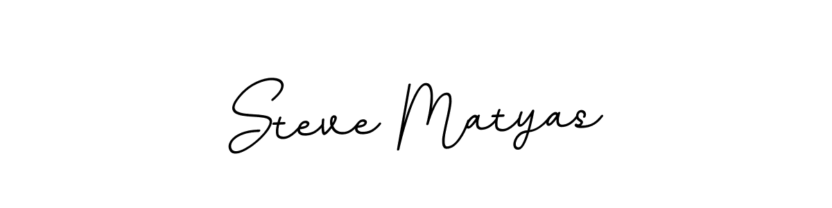 You should practise on your own different ways (BallpointsItalic-DORy9) to write your name (Steve Matyas) in signature. don't let someone else do it for you. Steve Matyas signature style 11 images and pictures png