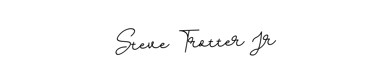 Make a beautiful signature design for name Steve Trotter Jr. With this signature (BallpointsItalic-DORy9) style, you can create a handwritten signature for free. Steve Trotter Jr signature style 11 images and pictures png