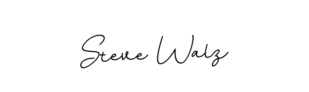 Create a beautiful signature design for name Steve Walz. With this signature (BallpointsItalic-DORy9) fonts, you can make a handwritten signature for free. Steve Walz signature style 11 images and pictures png