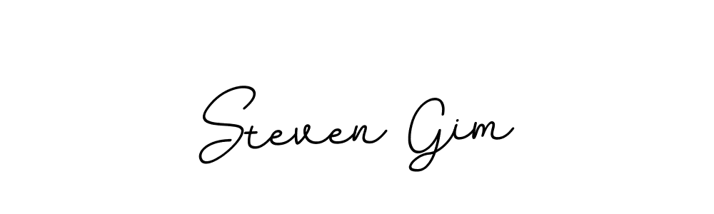 Create a beautiful signature design for name Steven Gim. With this signature (BallpointsItalic-DORy9) fonts, you can make a handwritten signature for free. Steven Gim signature style 11 images and pictures png