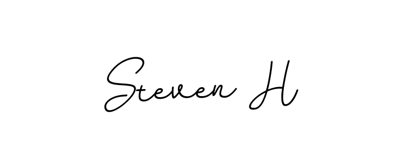 BallpointsItalic-DORy9 is a professional signature style that is perfect for those who want to add a touch of class to their signature. It is also a great choice for those who want to make their signature more unique. Get Steven H name to fancy signature for free. Steven H signature style 11 images and pictures png