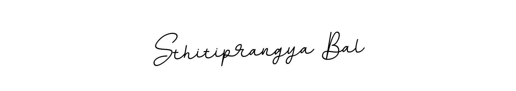 Make a beautiful signature design for name Sthitiprangya Bal. With this signature (BallpointsItalic-DORy9) style, you can create a handwritten signature for free. Sthitiprangya Bal signature style 11 images and pictures png