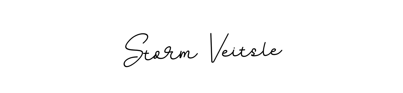 The best way (BallpointsItalic-DORy9) to make a short signature is to pick only two or three words in your name. The name Storm Veitsle include a total of six letters. For converting this name. Storm Veitsle signature style 11 images and pictures png