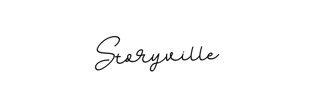 Create a beautiful signature design for name Storyville. With this signature (BallpointsItalic-DORy9) fonts, you can make a handwritten signature for free. Storyville signature style 11 images and pictures png