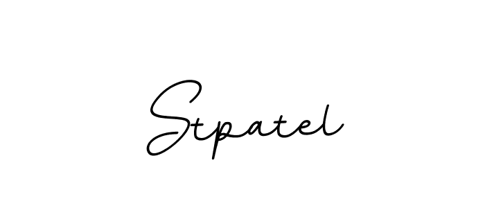 Make a beautiful signature design for name Stpatel. With this signature (BallpointsItalic-DORy9) style, you can create a handwritten signature for free. Stpatel signature style 11 images and pictures png