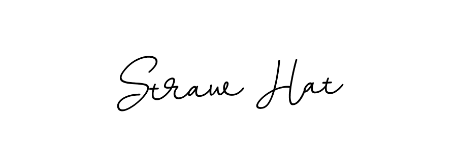 Also we have Straw Hat name is the best signature style. Create professional handwritten signature collection using BallpointsItalic-DORy9 autograph style. Straw Hat signature style 11 images and pictures png
