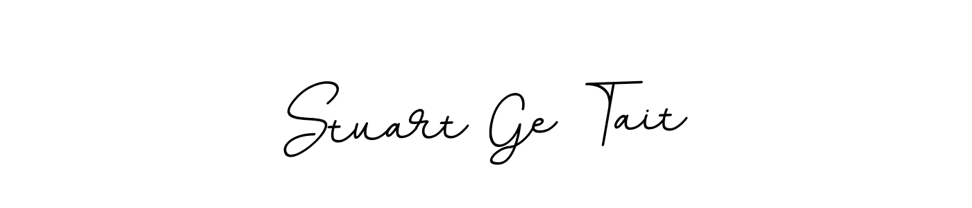 It looks lik you need a new signature style for name Stuart Ge Tait. Design unique handwritten (BallpointsItalic-DORy9) signature with our free signature maker in just a few clicks. Stuart Ge Tait signature style 11 images and pictures png