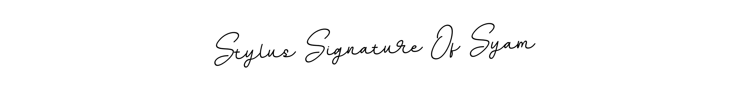 It looks lik you need a new signature style for name Stylus Signature Of Syam. Design unique handwritten (BallpointsItalic-DORy9) signature with our free signature maker in just a few clicks. Stylus Signature Of Syam signature style 11 images and pictures png
