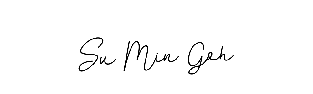 You should practise on your own different ways (BallpointsItalic-DORy9) to write your name (Su Min Goh) in signature. don't let someone else do it for you. Su Min Goh signature style 11 images and pictures png