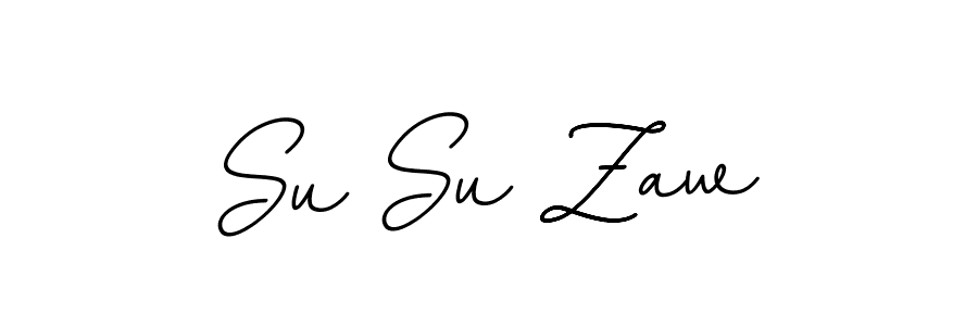 Design your own signature with our free online signature maker. With this signature software, you can create a handwritten (BallpointsItalic-DORy9) signature for name Su Su Zaw. Su Su Zaw signature style 11 images and pictures png