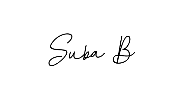 Here are the top 10 professional signature styles for the name Suba B. These are the best autograph styles you can use for your name. Suba B signature style 11 images and pictures png