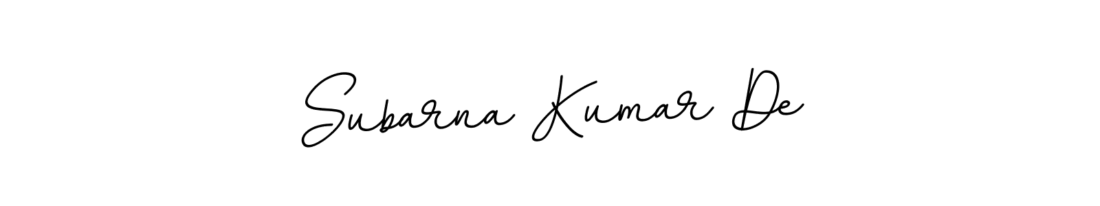 Make a short Subarna Kumar De signature style. Manage your documents anywhere anytime using BallpointsItalic-DORy9. Create and add eSignatures, submit forms, share and send files easily. Subarna Kumar De signature style 11 images and pictures png