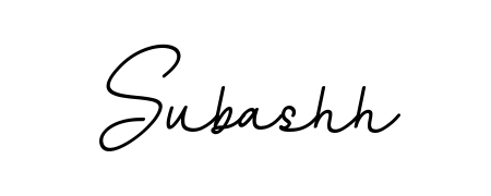 You can use this online signature creator to create a handwritten signature for the name Subashh. This is the best online autograph maker. Subashh signature style 11 images and pictures png