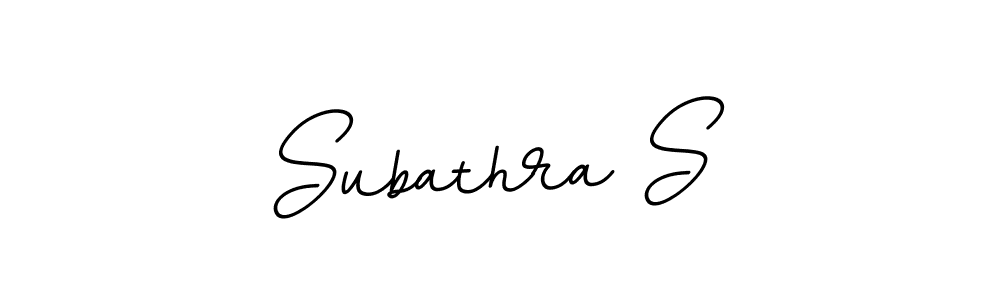 How to make Subathra S signature? BallpointsItalic-DORy9 is a professional autograph style. Create handwritten signature for Subathra S name. Subathra S signature style 11 images and pictures png