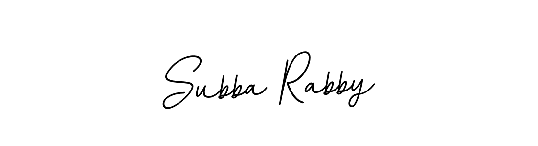 Also we have Subba Rabby name is the best signature style. Create professional handwritten signature collection using BallpointsItalic-DORy9 autograph style. Subba Rabby signature style 11 images and pictures png