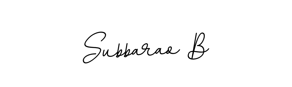 Also we have Subbarao B name is the best signature style. Create professional handwritten signature collection using BallpointsItalic-DORy9 autograph style. Subbarao B signature style 11 images and pictures png