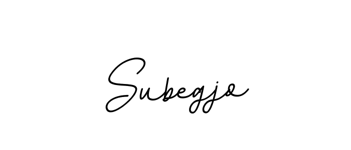Make a beautiful signature design for name Subegjo. Use this online signature maker to create a handwritten signature for free. Subegjo signature style 11 images and pictures png