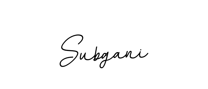 Similarly BallpointsItalic-DORy9 is the best handwritten signature design. Signature creator online .You can use it as an online autograph creator for name Subgani. Subgani signature style 11 images and pictures png