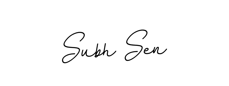 if you are searching for the best signature style for your name Subh Sen. so please give up your signature search. here we have designed multiple signature styles  using BallpointsItalic-DORy9. Subh Sen signature style 11 images and pictures png